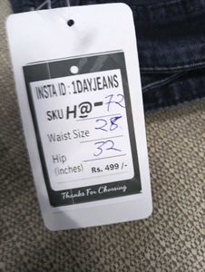 H@72 Size-28 (Sale) Latest Ladies high waist Jeans
