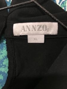 Annzo Orange N Black Dress