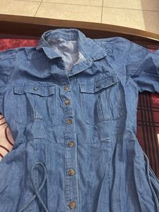 Denim Shirt Dress