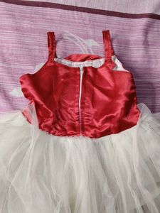 Cute Red &amp; White Dress