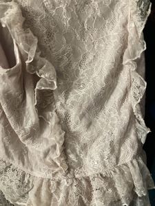 Lacy pink top