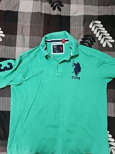 USPA Green Polo - Size XL