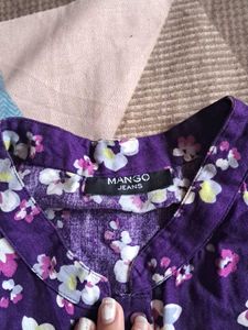 Purple Floral Jumpsuit