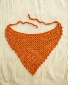 Handmade Crocheted Bandana Pack Of 2