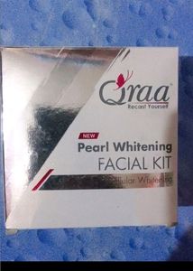 Qraa Pearl Whitening Facial Kit New Unused