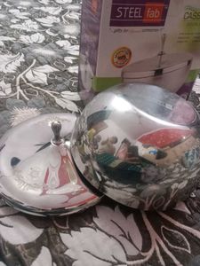 Steel Fab Flora Casserole Double Wall - New!