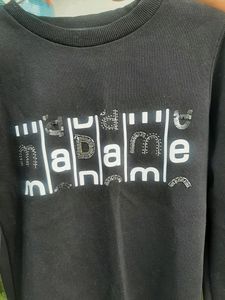 MADAME Black Signature Sweatshirt