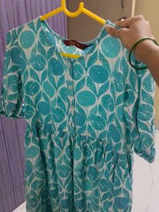 Patterned Mini Dress