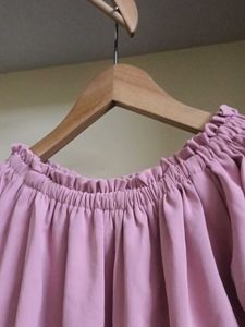 Cute Pink Off-Shoulder Top