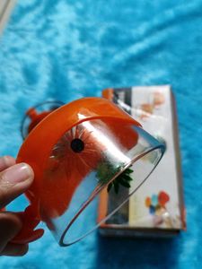 2 Glass Cup Kitchen Accessories