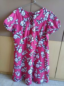 FabAlley Pink Floral Dress
