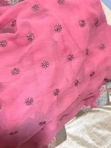 festive wear heavy saree