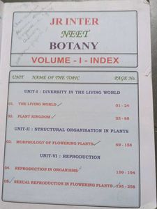 11 Th BOTANY NEET Volume -1
