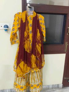 peplum with sharara
