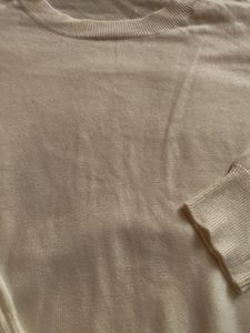 White Knit Jumper