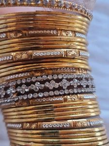 Golden Bangle Set