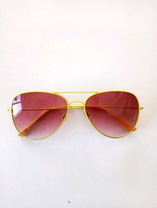 Vintage Pink Aviator Sunglasses