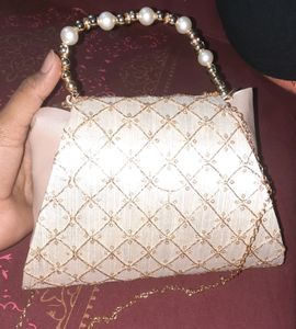 Beautiful Potly Style Bag For Functions