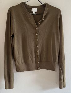 Olive Green Knitwear
