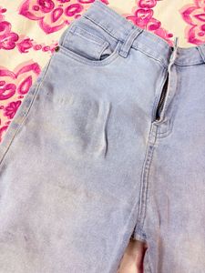 Zudio Blue Skinny Fit Jeans