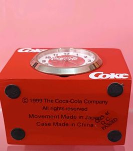 Original Coca Cola Table Clock ⏰️