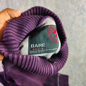 Bare Denim Male Solid Pullover - Chest 36