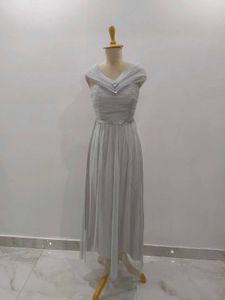 Elegant Off-Shoulder Gown