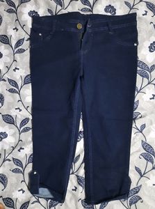 Womens Skinny Blue Short Jeans | MUNIX brand | Waist 30