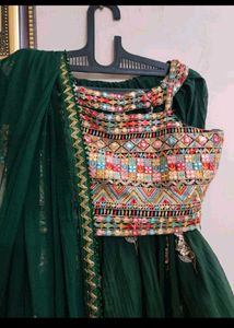 Elegant Green Lehenga Choli