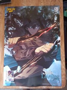 Official Solo Leveling Comic Con Poster
