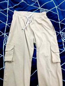 Striped Cargo Joggers