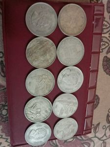 10 Pcs 50 Paisa Copper Nickel