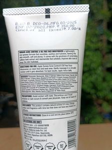 Fixderma Durave Acne Control Moisturizer