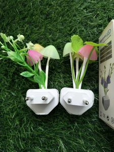 Mashroom Night Light ( Pack Of _2)