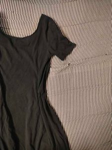 Cute Black Skater Dress