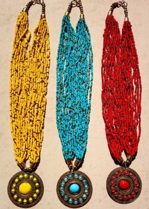 Beaded Pendant Necklaces