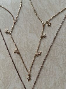 3 Layer Rose Gold Chain