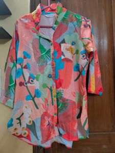 Growish By Myntra Floral Co- Ord Set