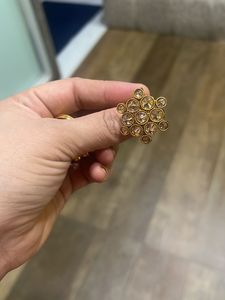 Elegant Gold Tone Ring