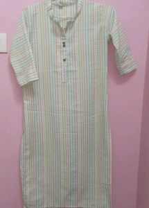 Colourful Lining Long Kurti For Sale