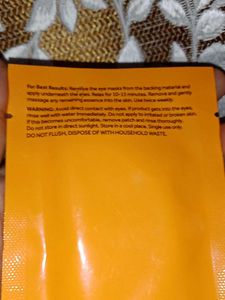 No7Radiance+ Hydrogel Eye Mask&amp;Care Magic Cool Mas