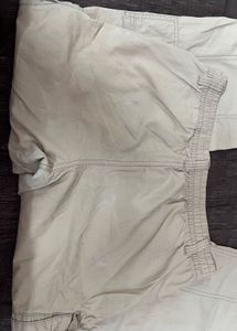 beige cargo trouser