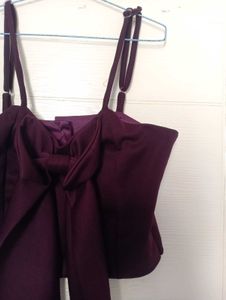 Front Bow Crop Top