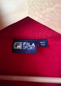 FILA Red Fleece Jacket
