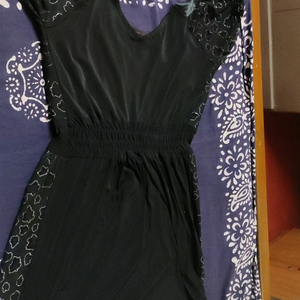 Korean Party wear black knee length dress  🔥 Reduced price🔥