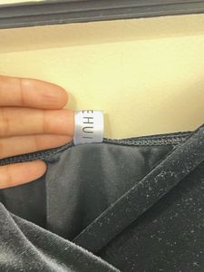 Elegant Black Velvet Mini Dress