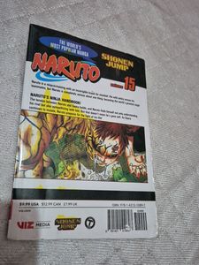 Anime Naruto Manga Vol 15