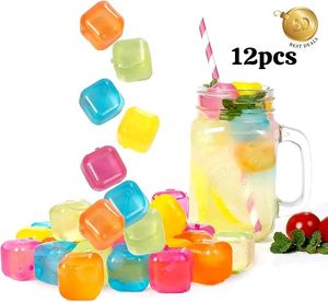 Reusable Ice Cubes - 12 Piece Set