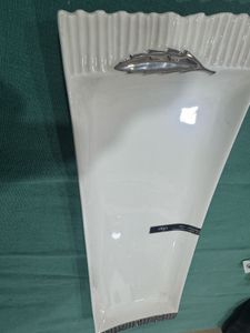 Elegant white platter plate