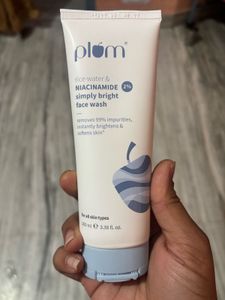 Plum Rice Water Face Wash
